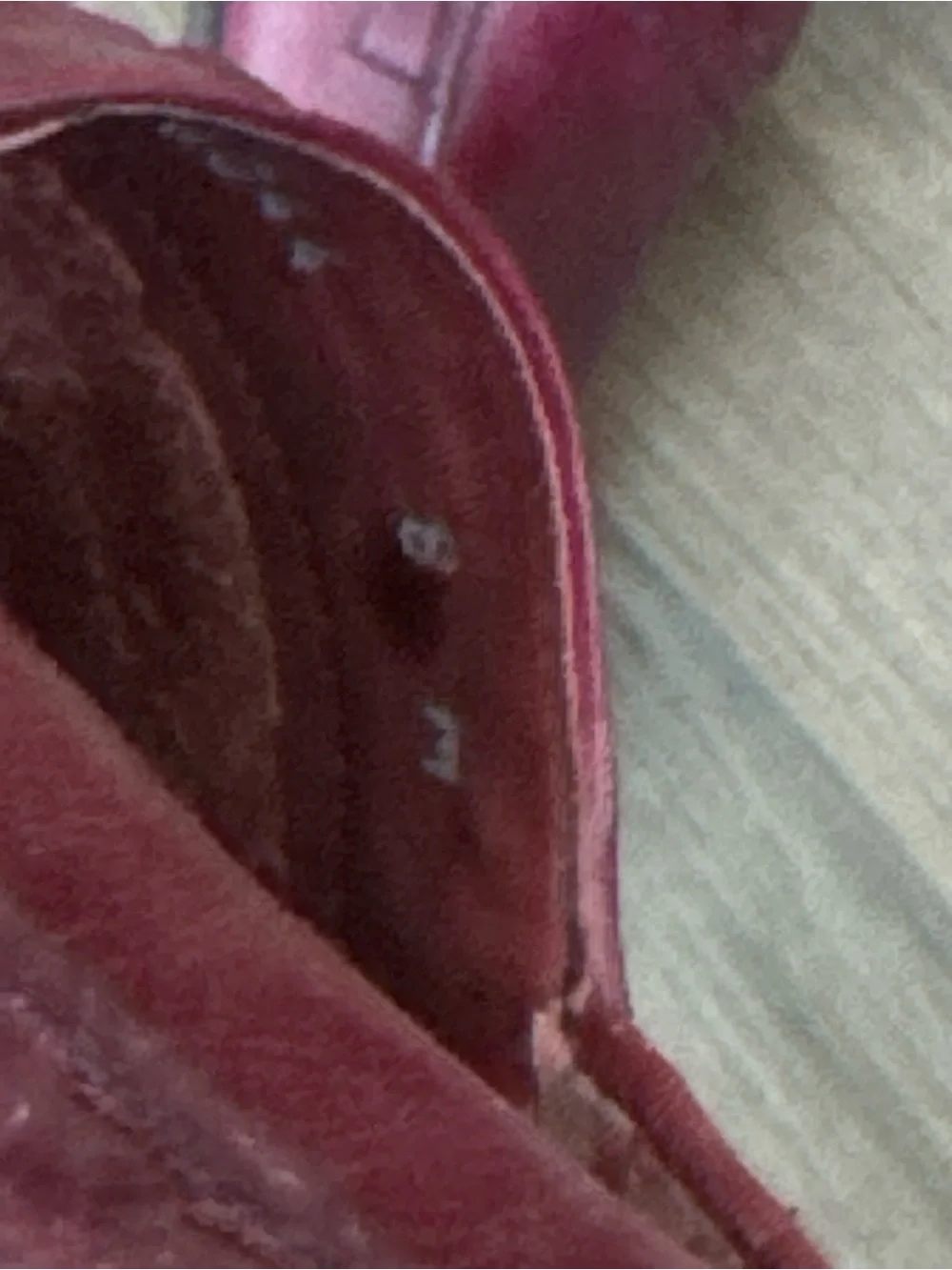 Vintage Men's Bill Blass Burgundy Leather Slip-On Loafers